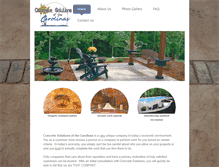 Tablet Screenshot of concretesolutionsofthecarolinas.com